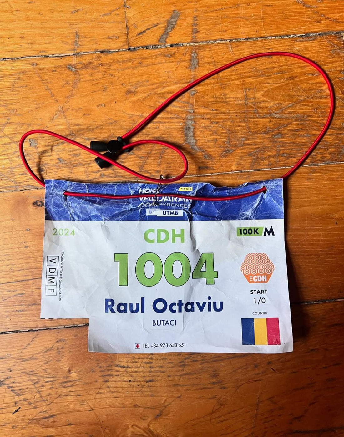 Raul Butaci Bib Number 