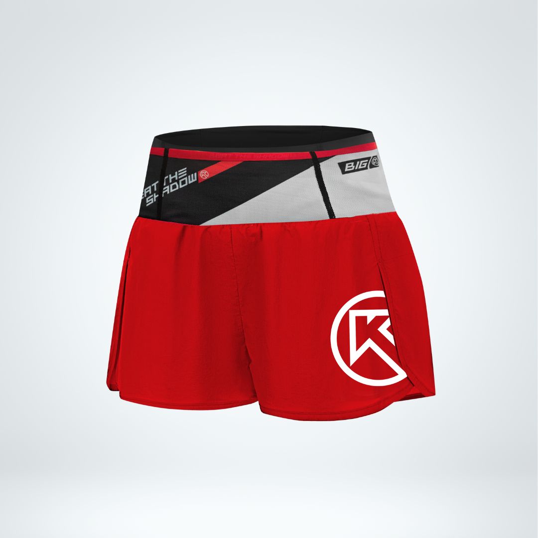 Big K Running shorts with pockets for women right side